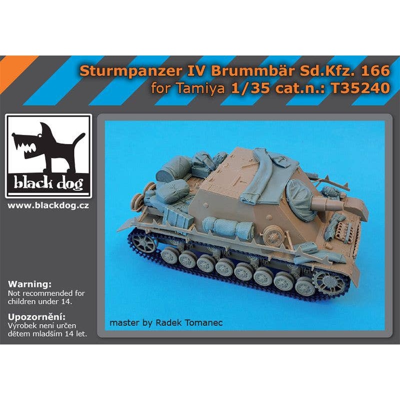 1/35 Sturmpanzer IV Brummbar Sd.Kfz 166 Accessories