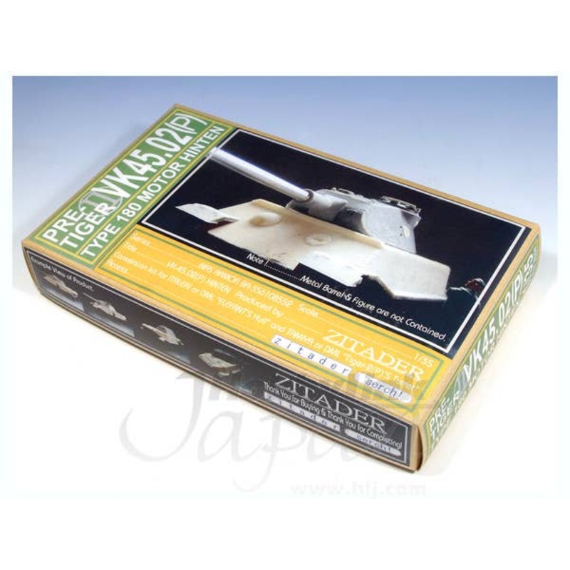 1/35 Tiger VK-4502(P) Type 180 Motor Hinten Conversion Set For Tamiya & Italeri