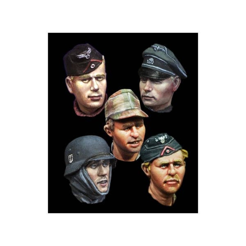 1/35 WW2 German Head Set #1