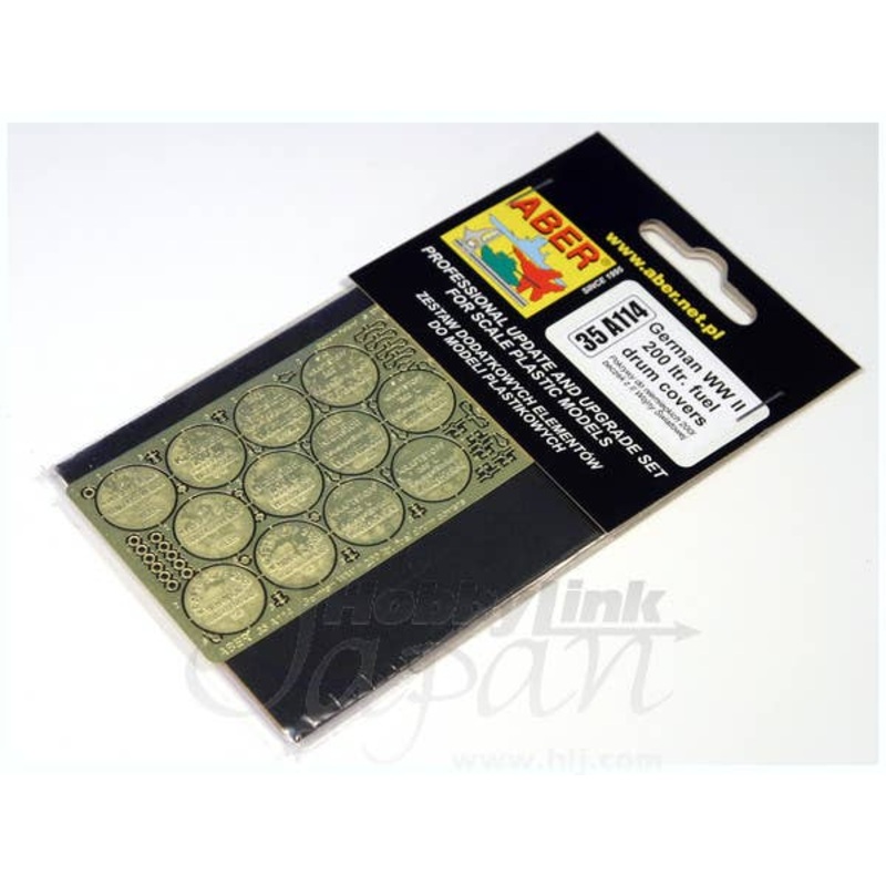 1/35 WWII German 200 Ltr. Fuel Drum Covers
