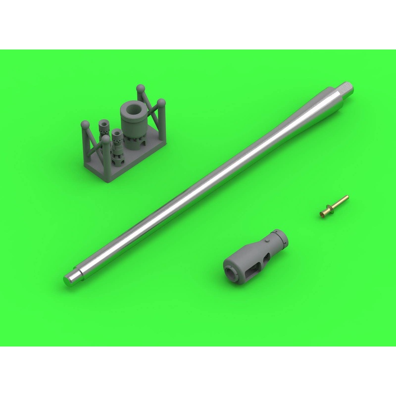1/35 WWII German Sd.Kfz.234/2 Puma 5cm KwK39 L/60 barrel & MG42 muzzle set (for Miniart/Ryefield Model/Dragon)