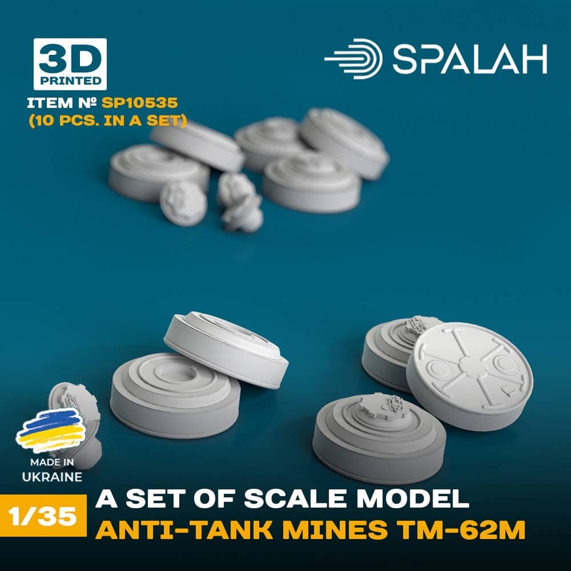 1/35 Anti-tank mines TM-62M (10 pcs)