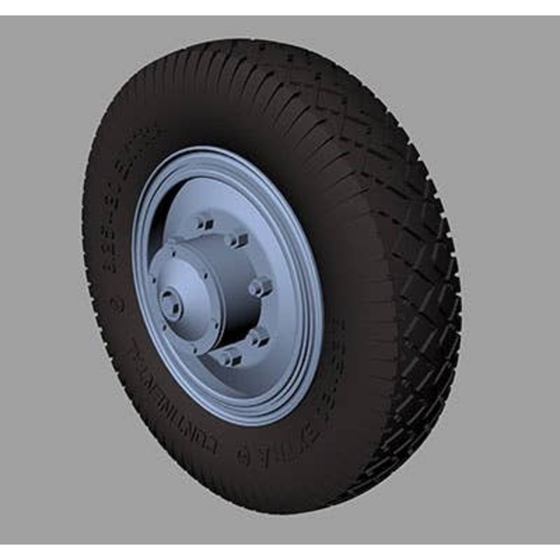 1/35 Australia Adgz (M35) Armored Car Tire Wheel Continental