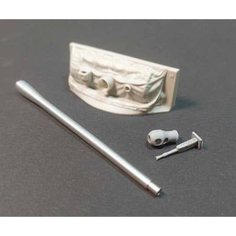 1/35 British A34 Comet 77mmOQF Gun Barrel & Mantlet with Postwar Cover