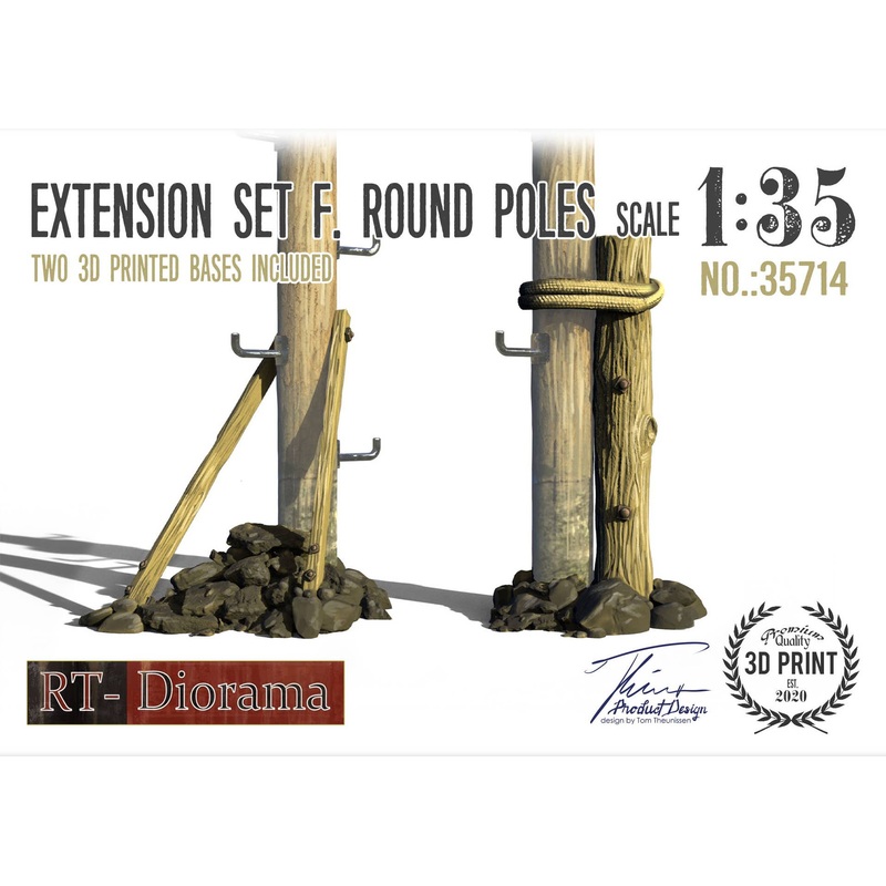 1/35 Extension Set for Round Poles