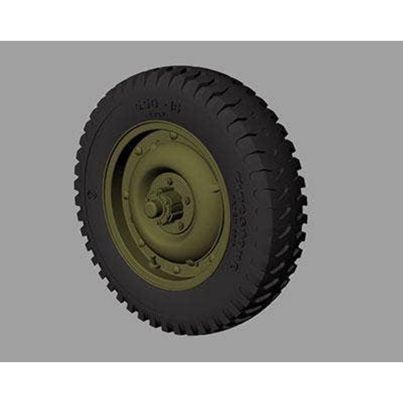 1/35 Tire Wheel for US Virus MB (Commercial No.2)