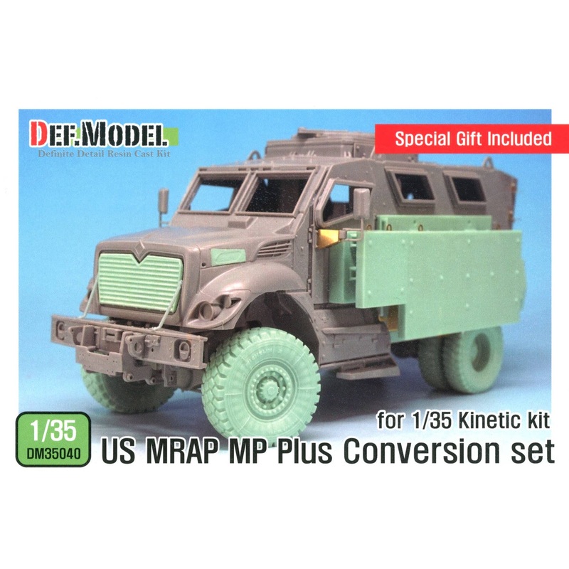 1/35 US Mrap MP Plus Conversion Set (Kinetic)