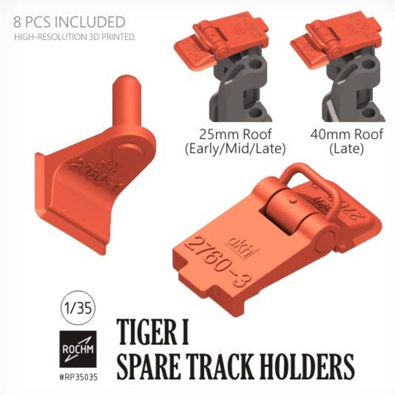 1/35 WW.II German Tiger I Spare Track Holder