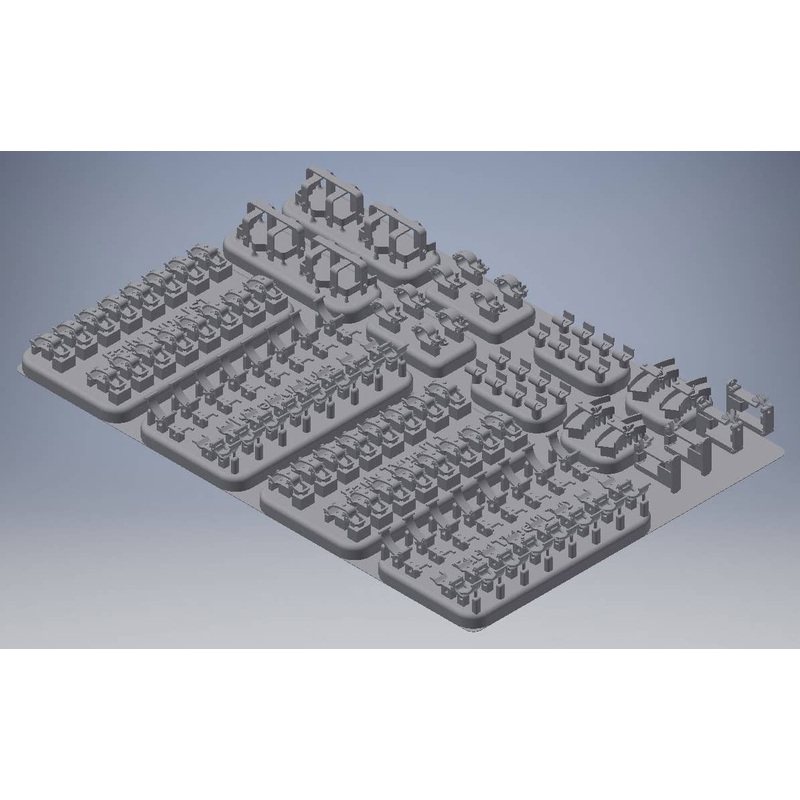1/35 WWII Germany III Tank Clamp Set