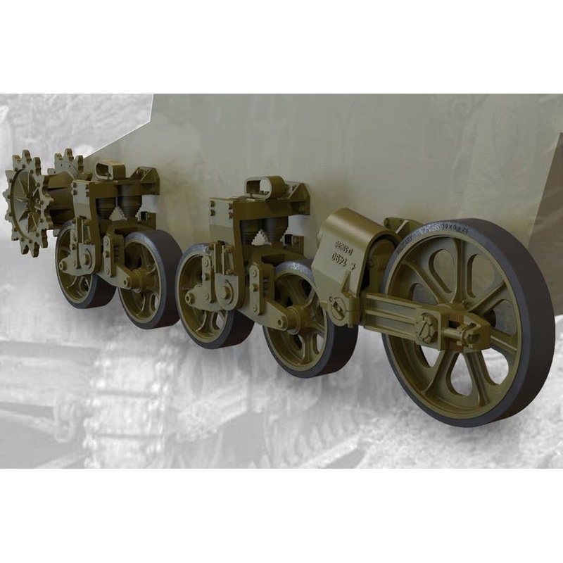 US Light Tank M5/M5A1/M8 HMC Suspension Set