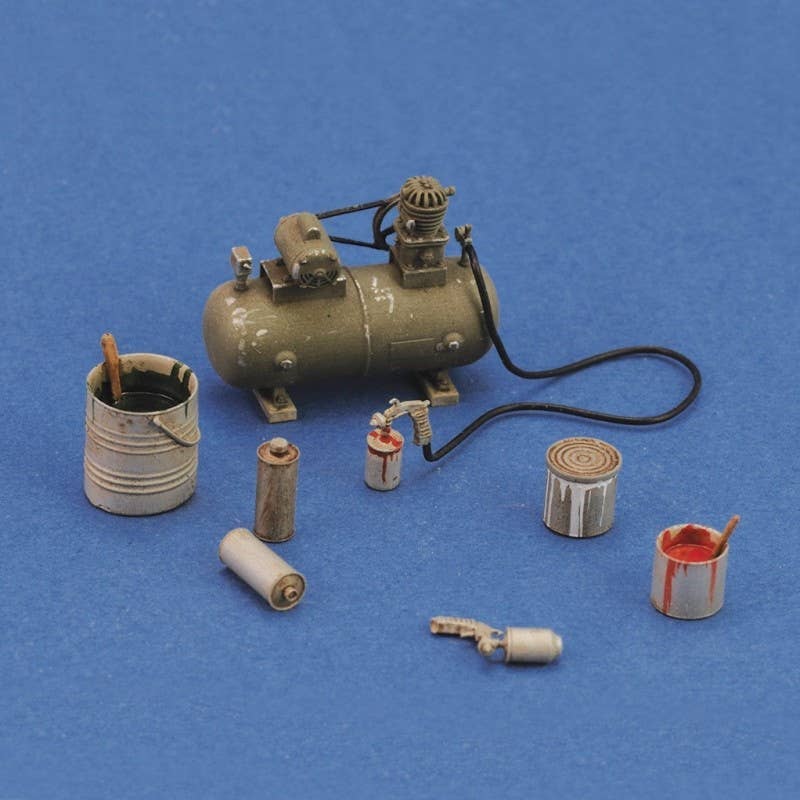 1/35 Air compressor & accessories