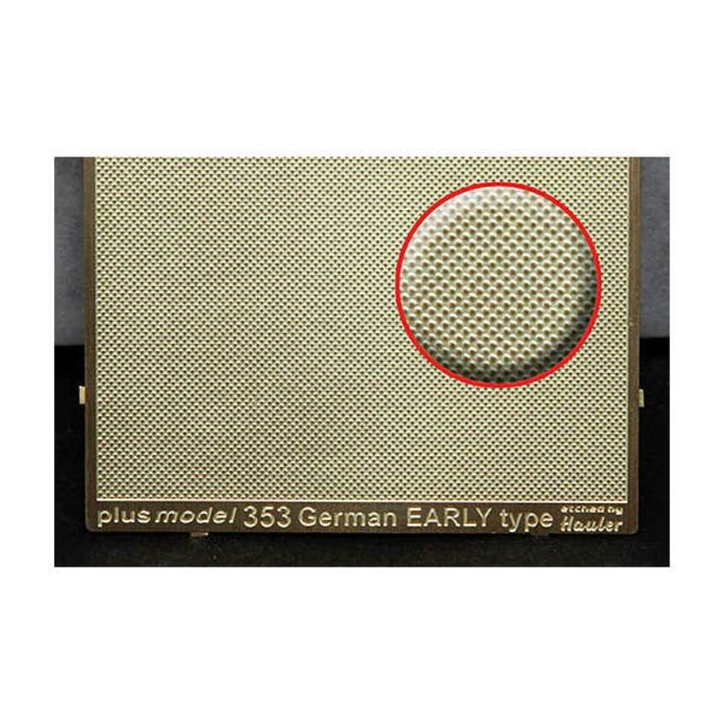 1/35 Engraved Plate: German Early