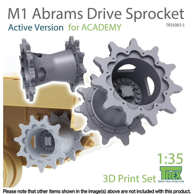 1/35 For M1 Abrams Starting Wheel Set A Current Model For Academy