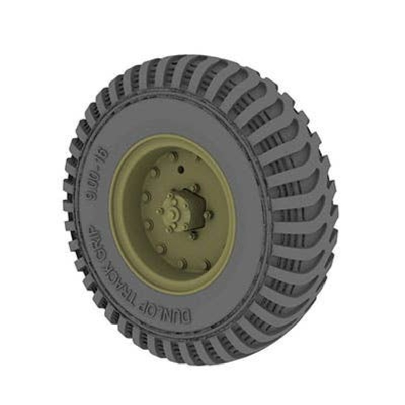 1/35 Humber Mk I Road Wheels (Dnlop Pattern)
