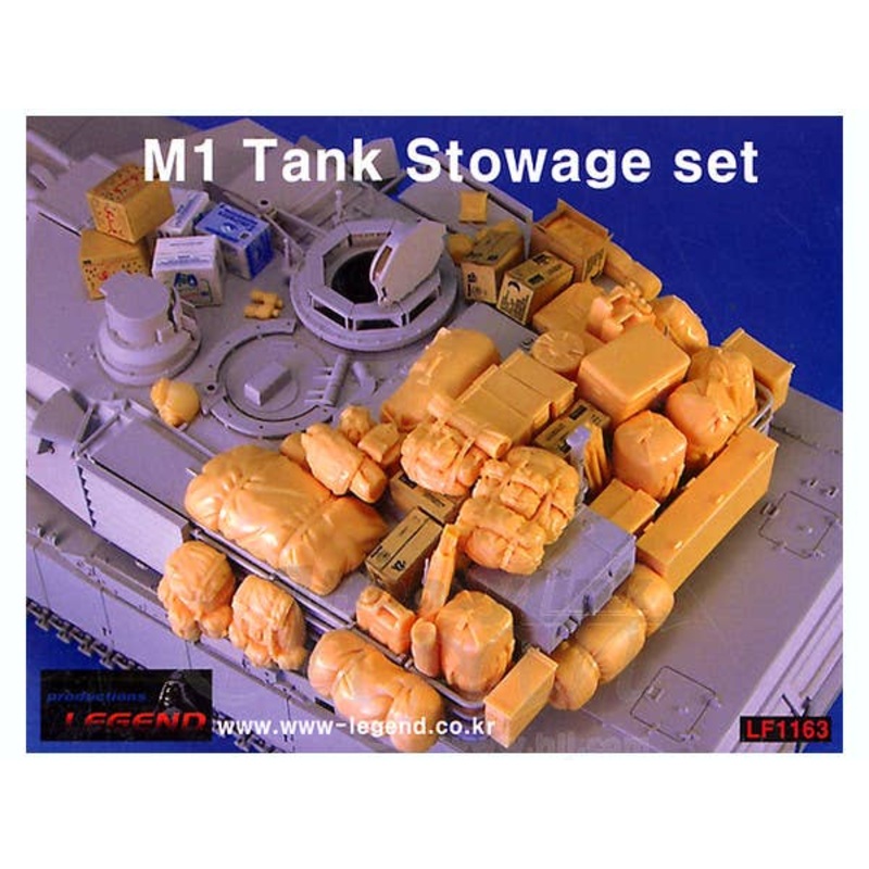 1/35 M1 Tank Stowage Set