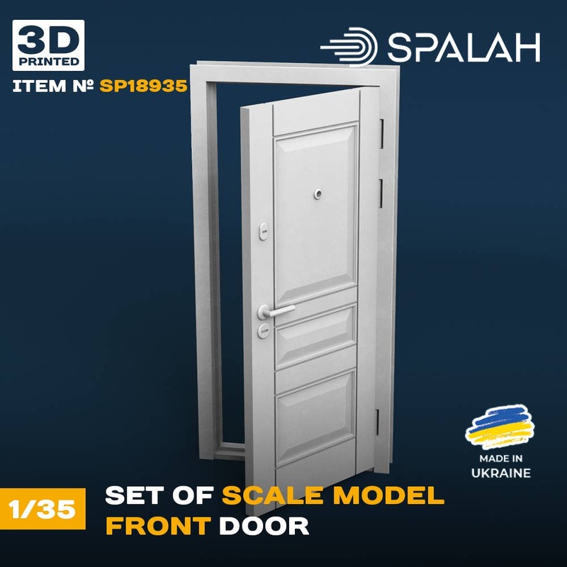 1/35 Scale model Entrance door.