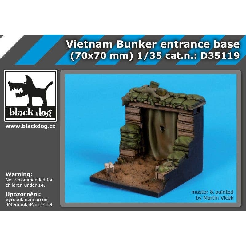 1/35 Vietnam Pillbox Base