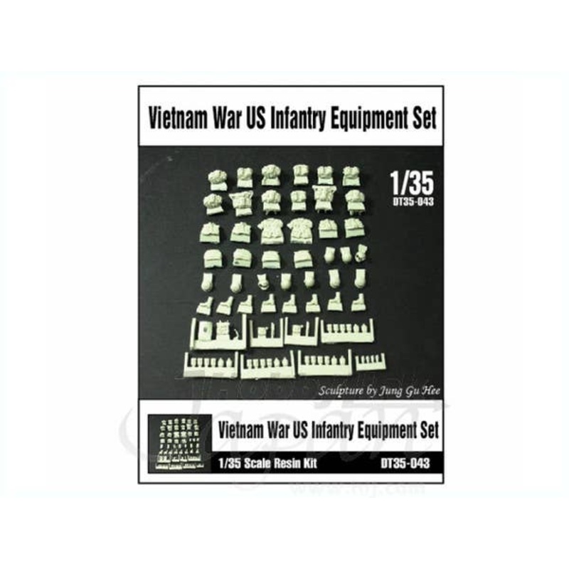 1/35 Vietnam War US Infantry Equipment Set (with EasyCAL Decal)