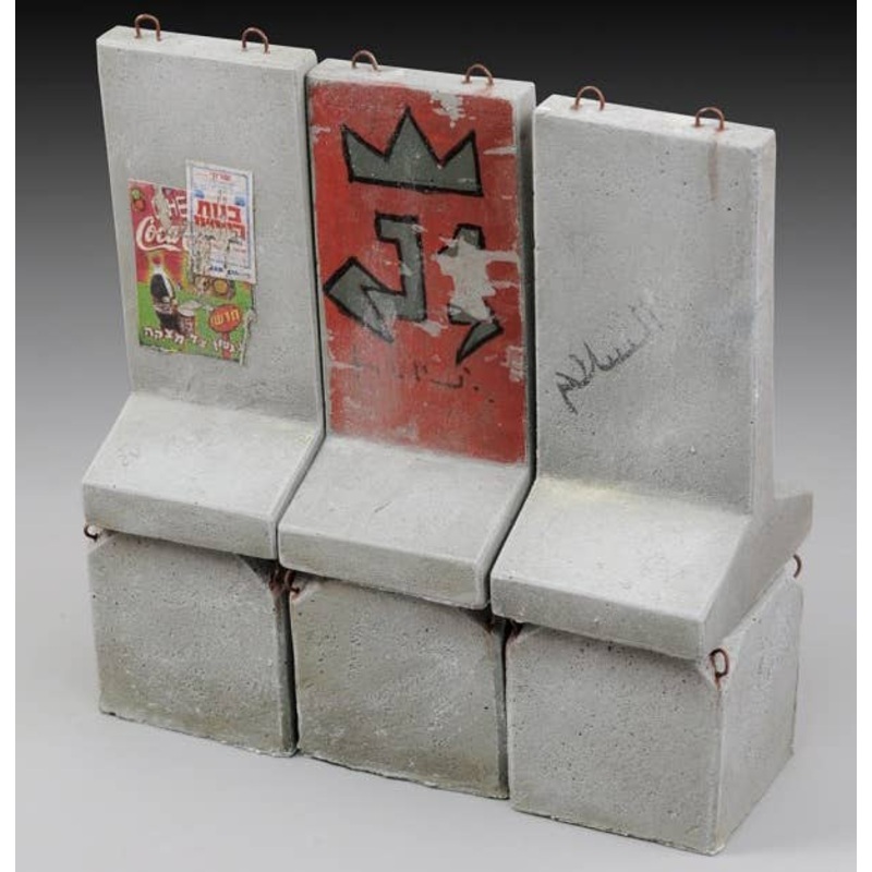 1/35 Concrete separation wall elements