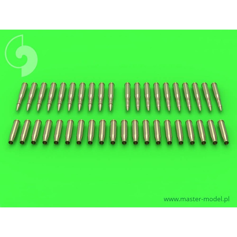 1/35 Current Use Russian/Soviet ZU-23-2 Sergei Anti-Aircraft Automatic Gun Cartridges (20 pieces) / 2 types of Cartridges (10 pieces each)
