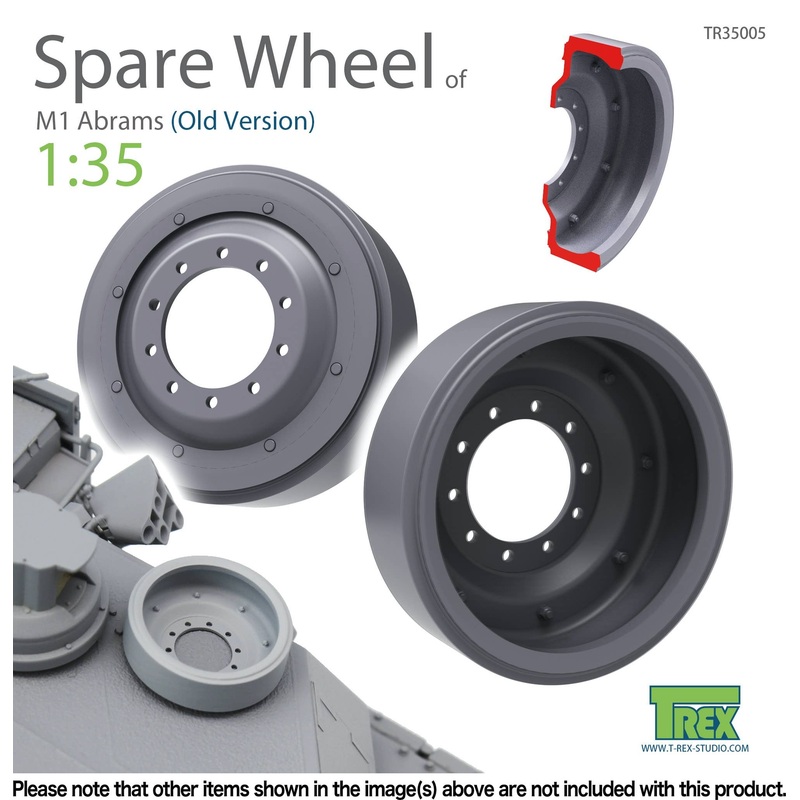 1/35 For M1 Abrams Spare Wheel Old Model (3pcs)