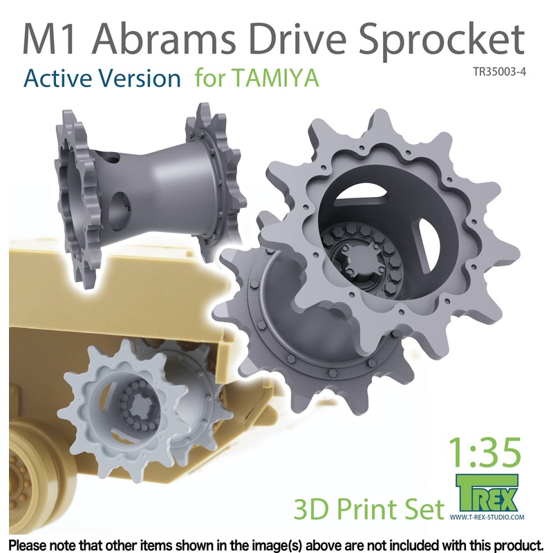 1/35 For M1 Abrams Sprocket Set A Current Model For Tamiya