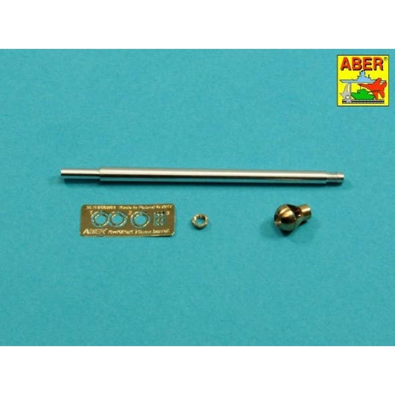 1/35 Germ.75mm Barrel for KwK40L/43 with Single Baffle Muzzle Brake for Pz.Kpfw.VI, Ausf.G -early for Tamiya
