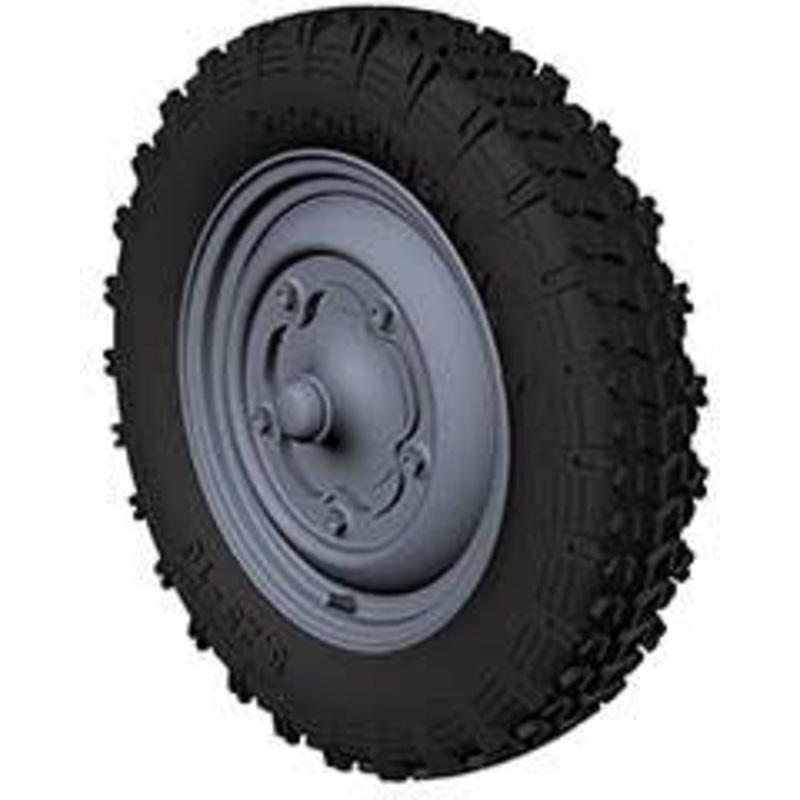 1/35 German Kubelwagen Road Wheels (Extra Grande)