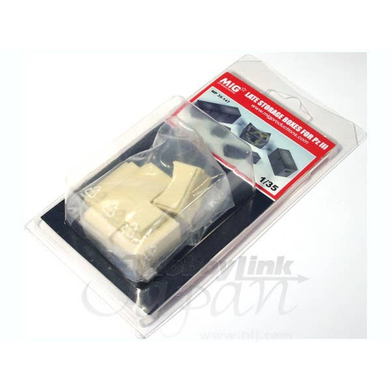 1/35 Late Storage Boxes for Pz. III