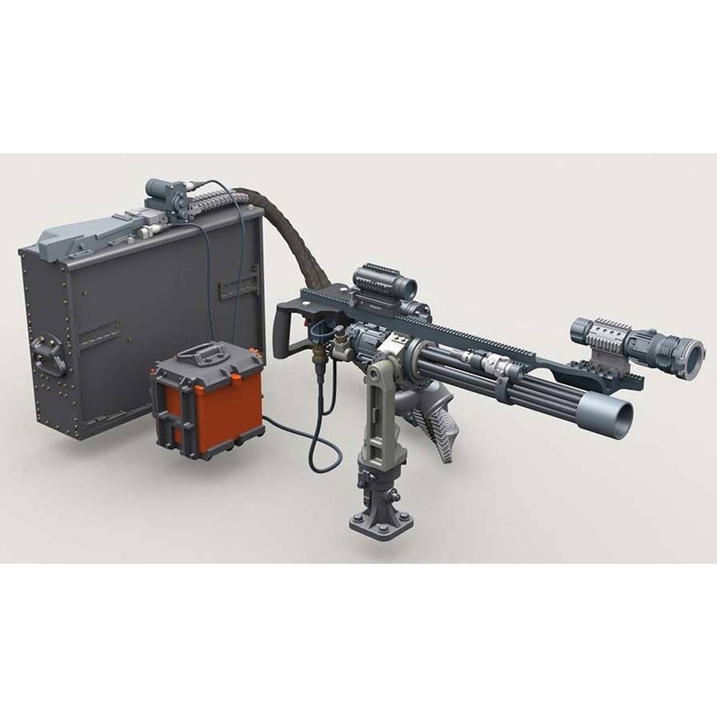 1/35 M134D Minigun Basic Set #1 w/4,000rd Ammo Box