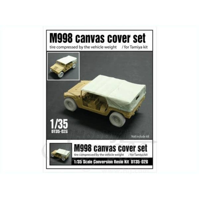 1/35 M998 Canvas Cover Set (for Tamiya)