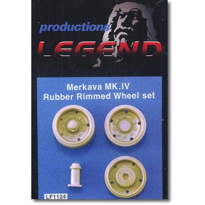 1/35 Merkava Mk. IV Rubber-Rimmed Wheel Set