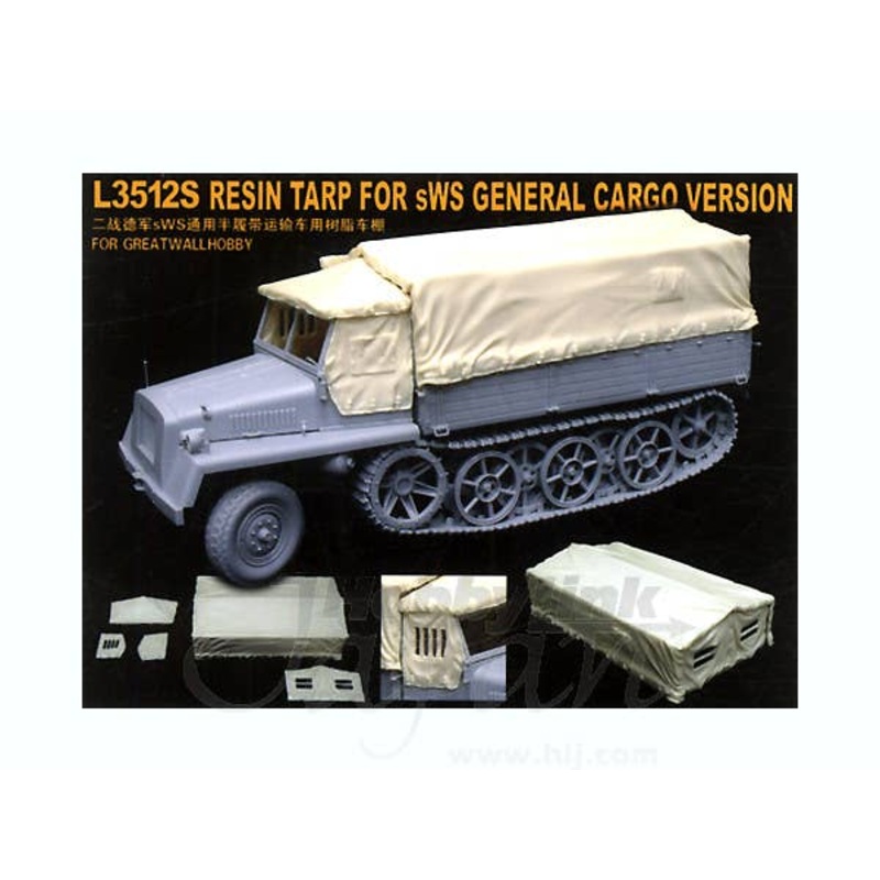 1/35 Resin Tarp for sWS General Cargo Version