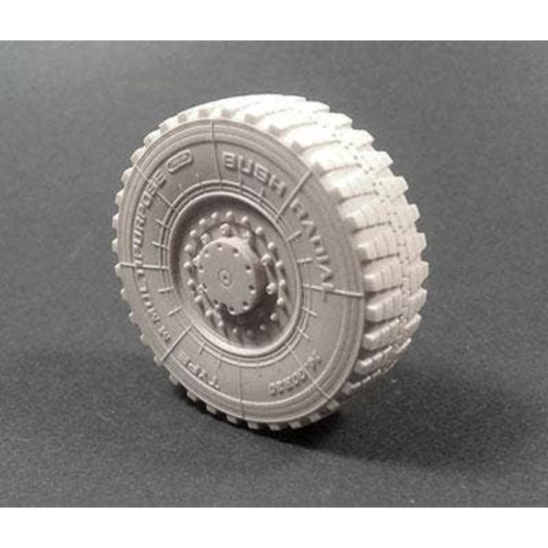 1/35 South African Rooikat Armored Car Tire Wheel