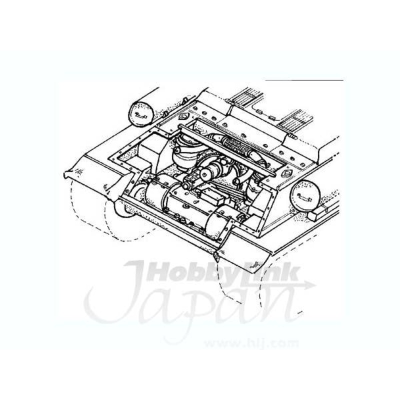 1/35 Soviet Tank T34 Transmission Set