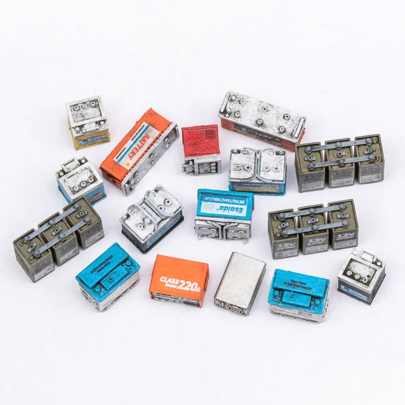 1/35 Storage Batteries 7 Types, 16pcs