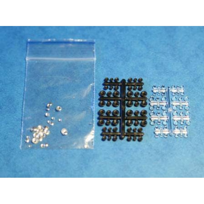 1/35 Tank Headlights Set C (48pcs) (with Separate Reflector Parts)