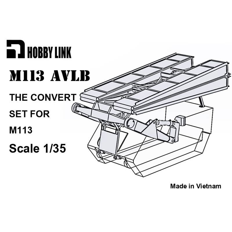 1/35 U.S. M113AVLB Bridge Vehicle Modification Kit Academy M113