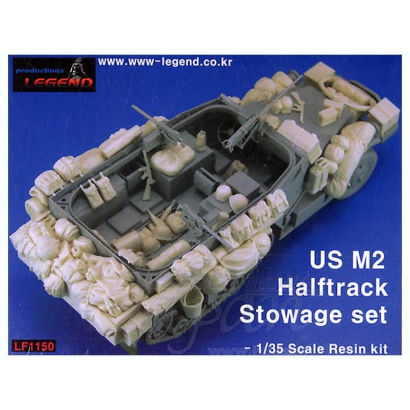 1/35 US M2 Half Track Stowage Set