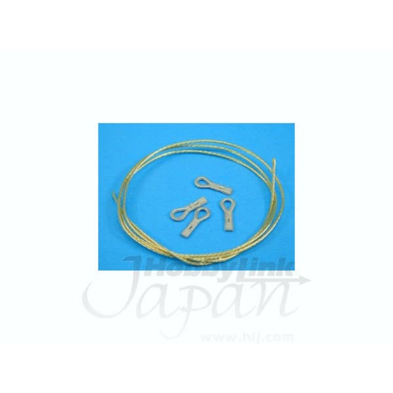 1/35 WWII British Tow Cables Metal Ends & Brass Wire