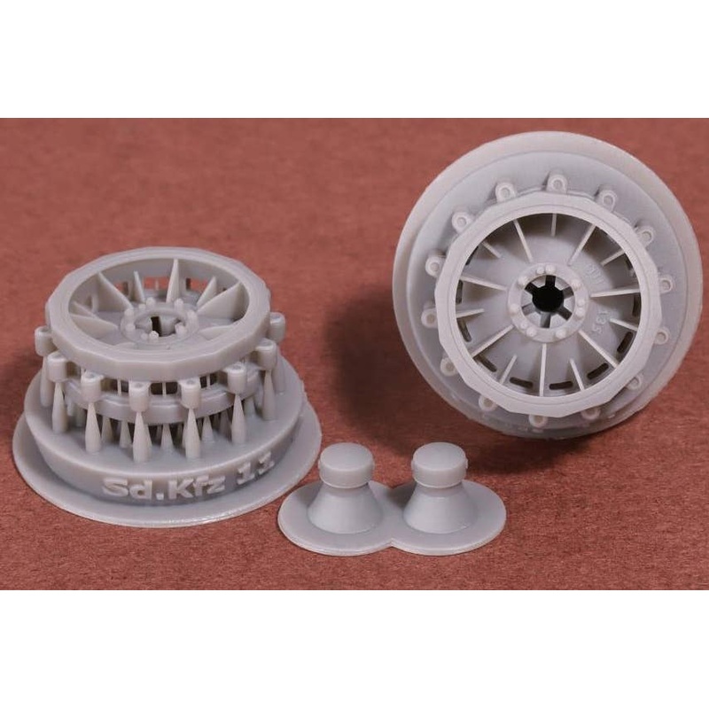 Sd.Kfz.11/ Sd.Kfz. 251 Sprocket (poligonal rubber)