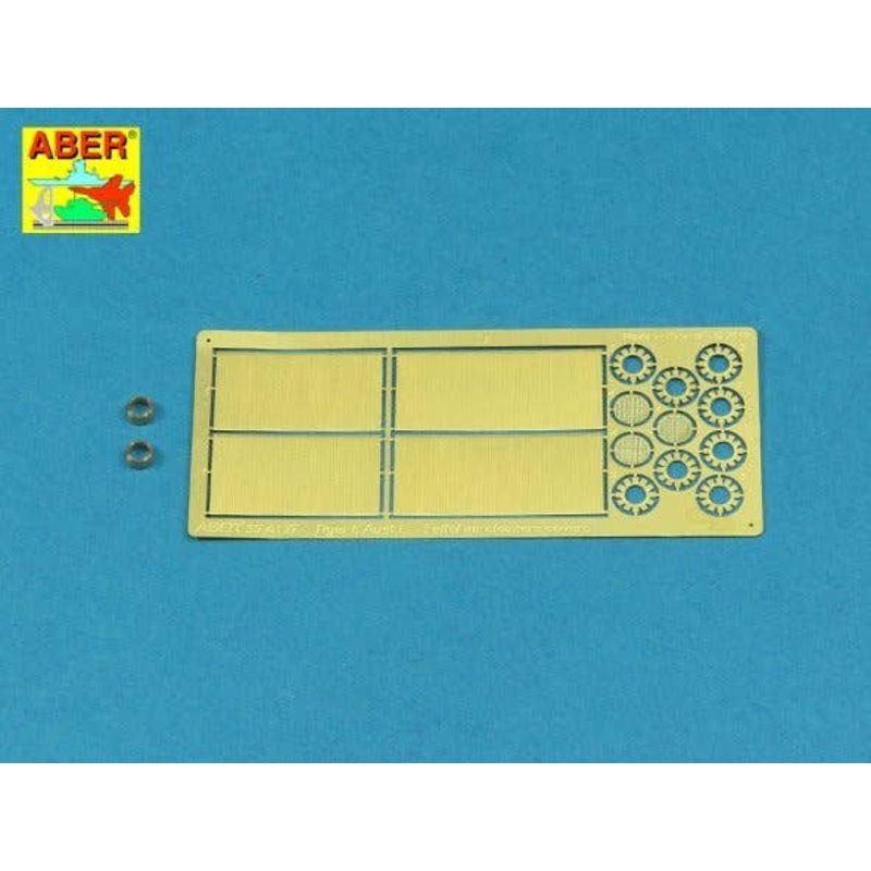 1/35 Air Cleaners Tubes for Early Tiger I Ausf.E Sd.Kfz.181 for Dragon,Tamiya, Rye Field