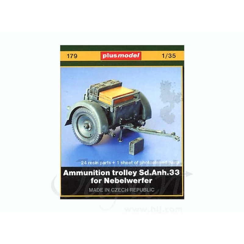 1/35 Ammunition Trolley Sd.Anh.33 for Nebelwerfer