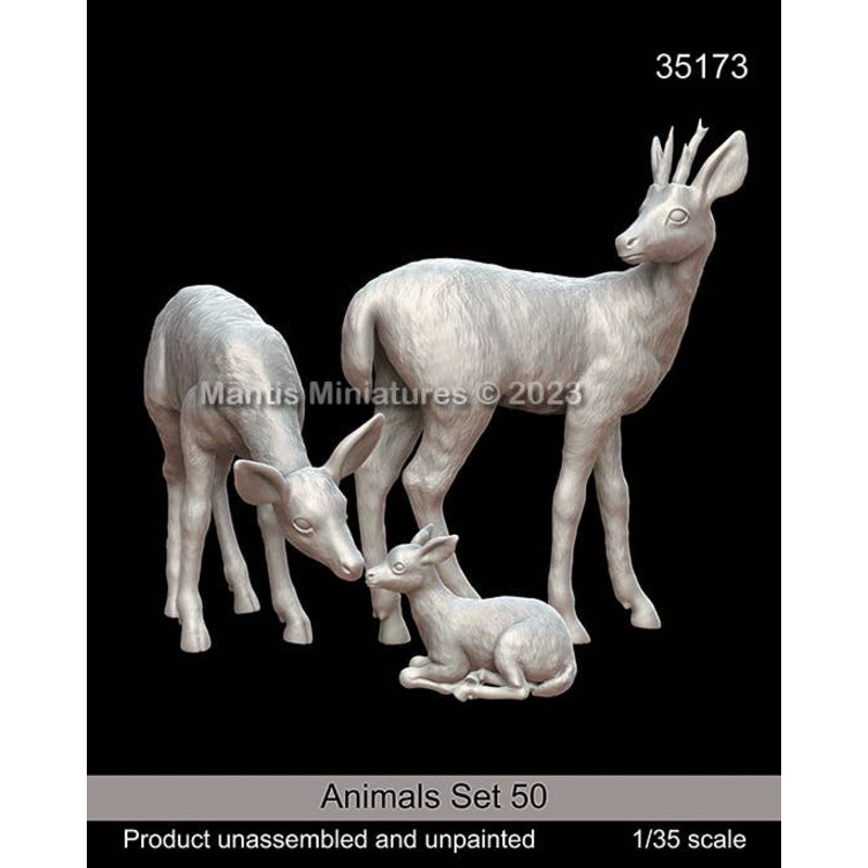 1/35 Animal Set 50 Deer Family