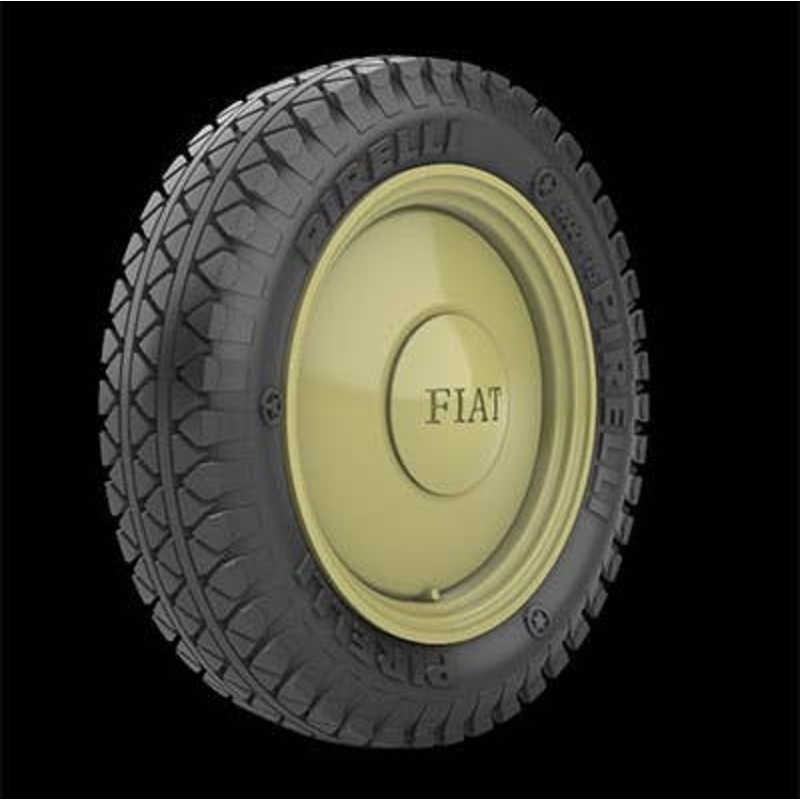 1/35 Italy Fiat 508 Coloniale Tire Wheel (General)