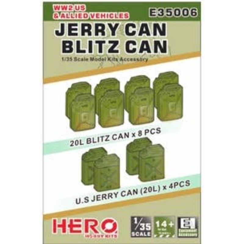 1/35 Jerry Can Blitz Can (12 pcs)
