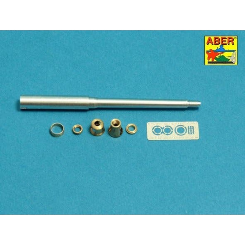 1/35 KwK36/L56 88mm barrel for German late Tiger I for Trumpeter