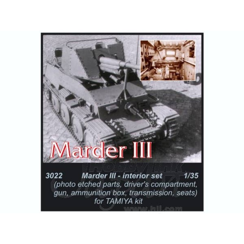 1/35 Marder III Interior Set (for Tamiya)