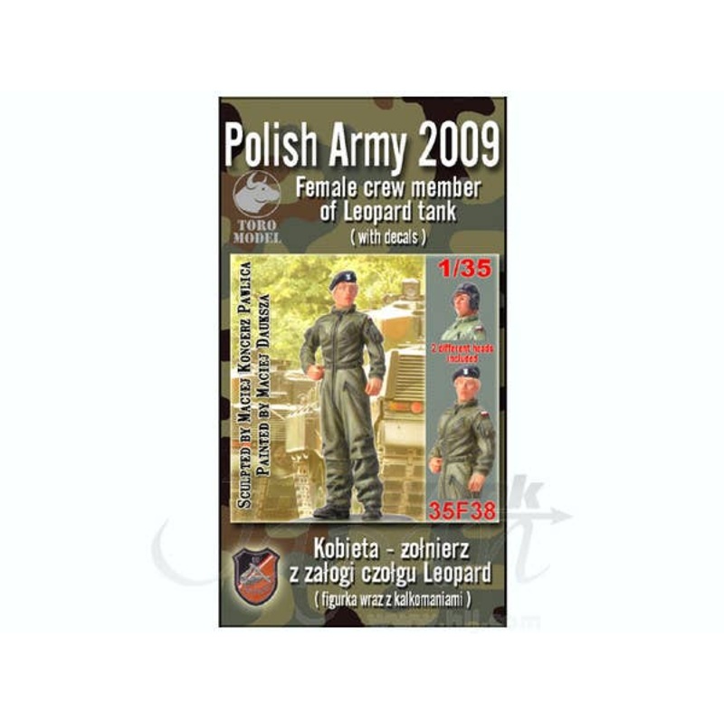 1/35 Polish Female Tank Crew 2005