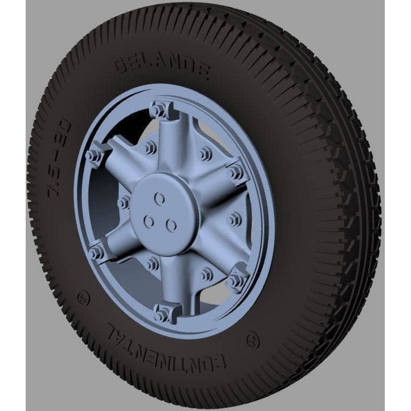1/35 Renault AHN Wheels (Continental)